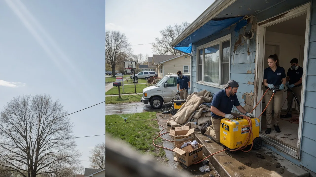 Basement Flood Cleanup in New Castle, KY near me